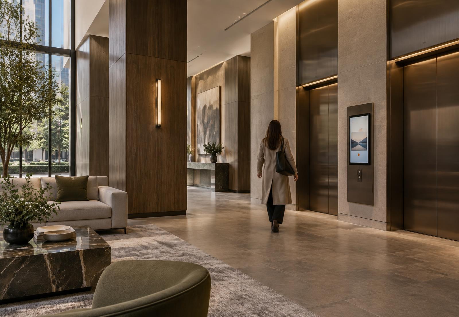 residential property with integrated BITSCOM building communications